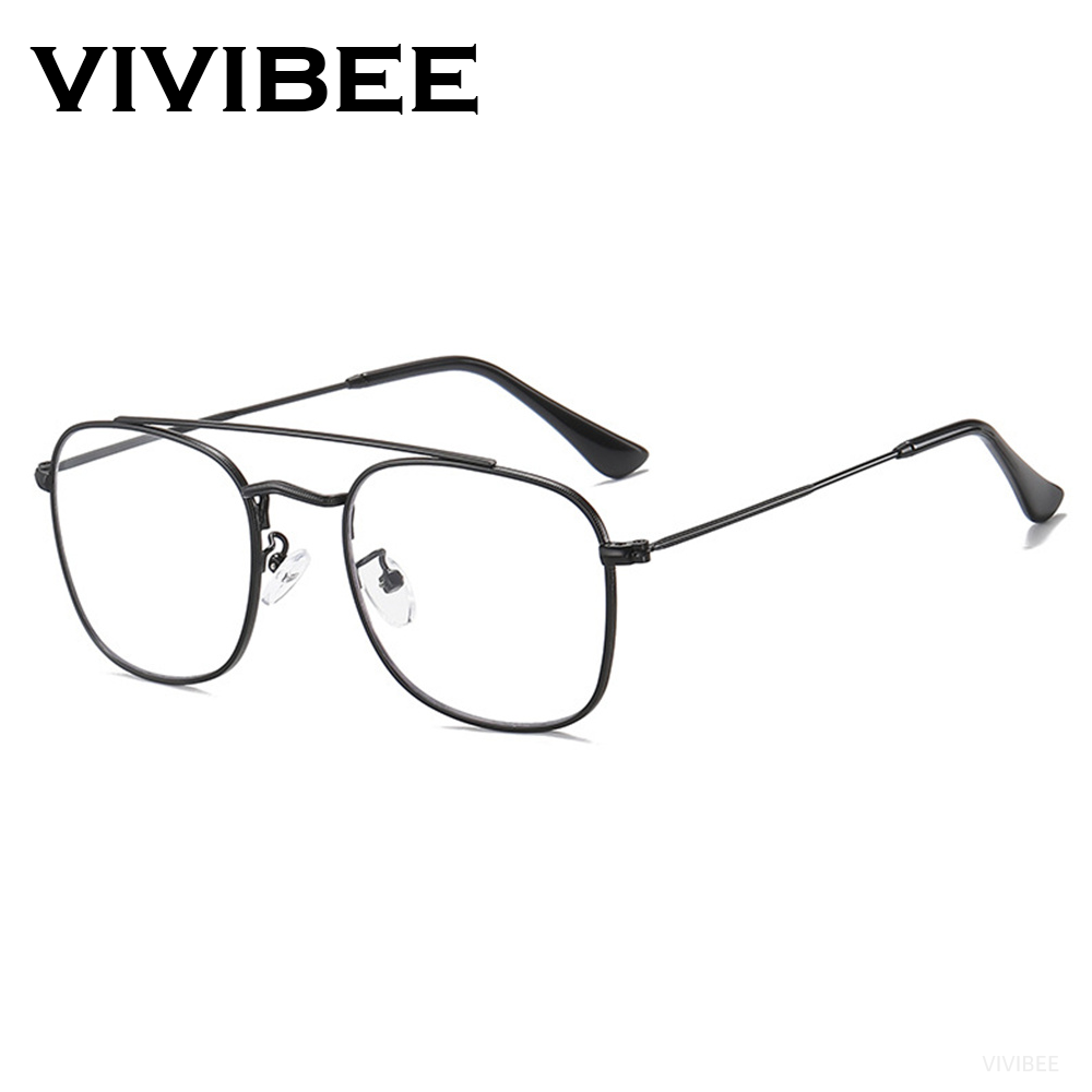 Photography Lighting Game - Okulary VIVIBEE Retro Aviation blokujące niebieskie