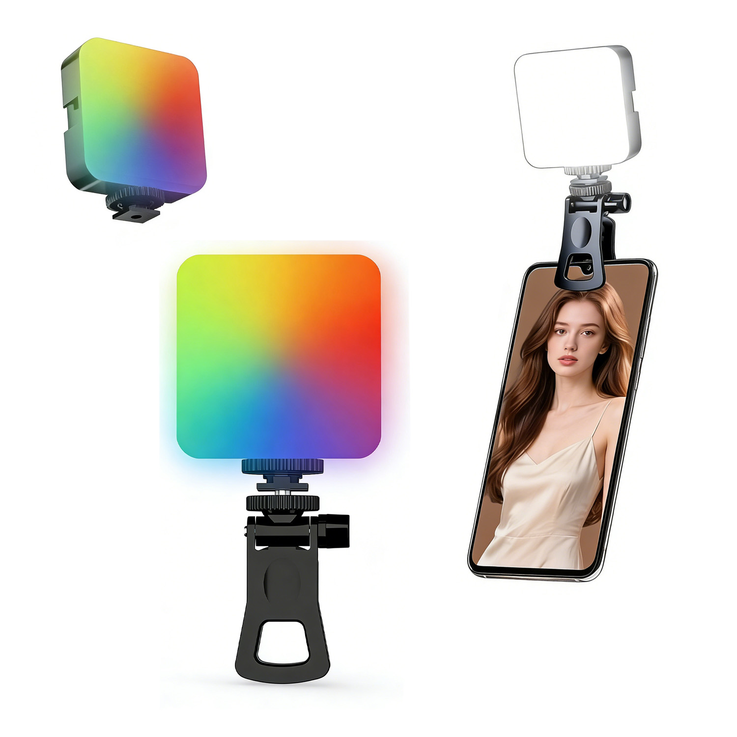 Photography Lighting Game - Lampa kieszonkowa RGB do fotografii plenerowej,