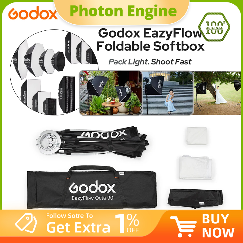Godox EazyFlow – składany soft – Photography Lighting Meter recenzja i cena